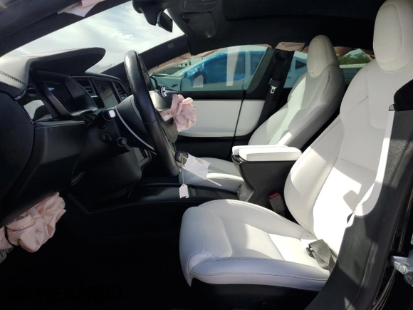 2020 Tesla Model S Performance with VIN 5YJSA1E49LF390948, listed as a Copart auction lot 47313715 with 95,143 mi miles and Salvage title. Bid and sale history available at DreamBid. Image 7.