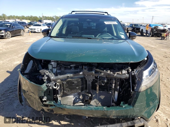 2022 Nissan Pathfinder Platinum with VIN 5N1DR3DH8NC269387, listed as a Copart auction lot 43648835 with 32,292 mi miles and Salvage title. Bid and sale history available at DreamBid. Image 5.