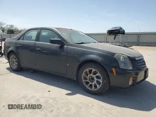 2006 Cadillac CTS with VIN 1G6DM57T560183300, listed as a Copart auction lot 50091535 with 0 mi miles and Salvage Title. Bid and sale history available at carsss.com. Image 4.