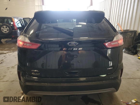 2023 Ford Edge SEL with VIN 2FMPK4J99PBA50395, listed as a Copart auction lot 53063235 with 30,688 mi miles and Salvage Title. Bid and sale history available at carsss.com. Image 6.