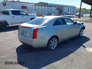 2015 Cadillac ATS Sedan Luxury RWD with VIN 1G6AB5RX4F0140981, listed as a IAAI auction lot 41889433 with 80,466 mi miles. Bid and sale history available at carsss.com. Image 4.