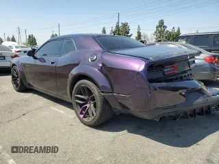 2021 Dodge Challenger R/T Scat Pack z VIN 2C3CDZFJ2MH591198, wystawiony jako Copart lot #54049505 z przebiegiem 50 282 mil mil oraz Szkoda całkowita • Salvage title. Historia ofert i sprzedaży dostępna na DreamBid. Obrazek 2.