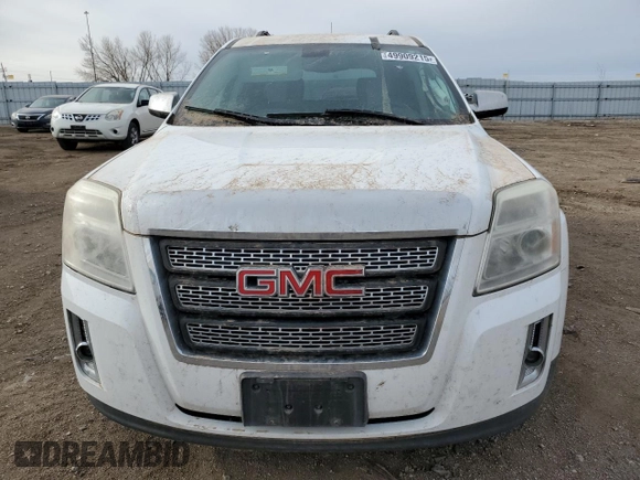 2011 GMC Terrain SLT-2 with VIN 2CTFLXE50B6213303, listed as a Copart auction lot 49909215 with 171,678 mi miles and Salvage Title. Bid and sale history available at carsss.com. Image 5.