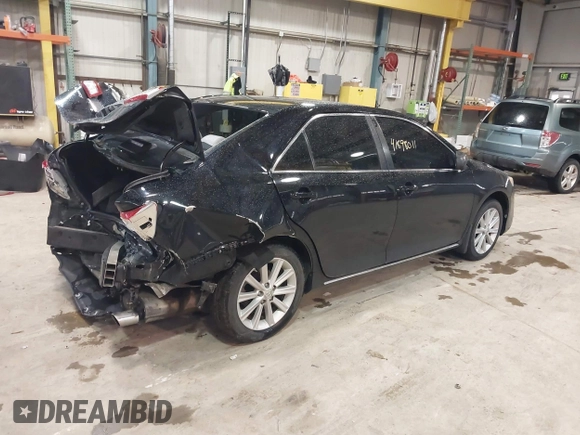 2012 Toyota Camry L with VIN 4T1BF1FK3CU604219, listed as a IAAI auction lot 41898011 with 121,062 mi miles. Bid and sale history available at carsss.com. Image 4.