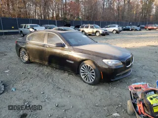 2011 BMW 7 Series 740Li with VIN WBAKB4C53BC392519, listed as a Copart auction lot 41449605 with 71,670 mi miles and Non Repairable. Bid and sale history available at carsss.com. Image 4.