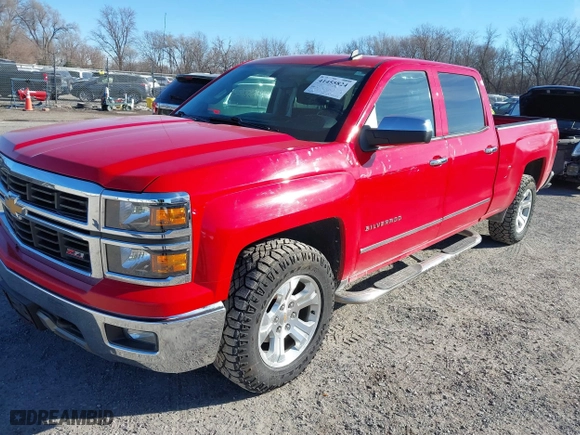 2014 Chevrolet Silverado 1500 LT with VIN 3GCUKREC5EG126926, listed as a IAAI auction lot 41455824 with 151,101 mi miles. Bid and sale history available at carsss.com. Image 18.