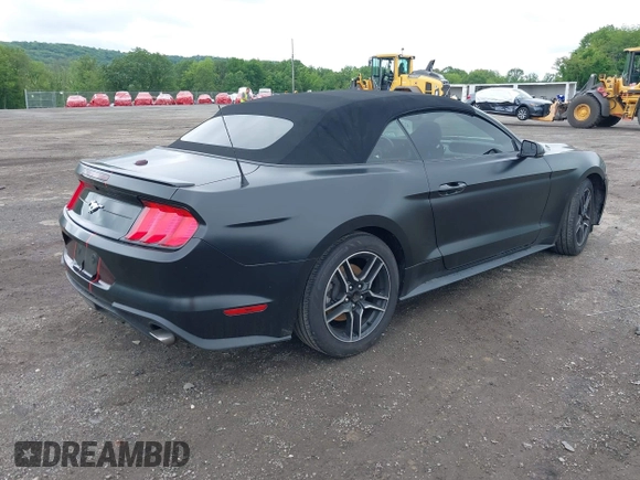 2018 Ford Mustang EcoBoost Premium with VIN 1FATP8UHXJ5171341, listed as a IAAI auction lot 42366152 with 82,426 mi miles and . Bid and sale history available at DreamBid. Image 4.