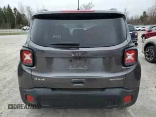 2018 Jeep Renegade Sport with VIN ZACCJBAB2JPJ01832, listed as a Copart auction lot 52208845 with 44,789 mi miles and Salvage Title. Bid and sale history available at DreamBid. Image 6.