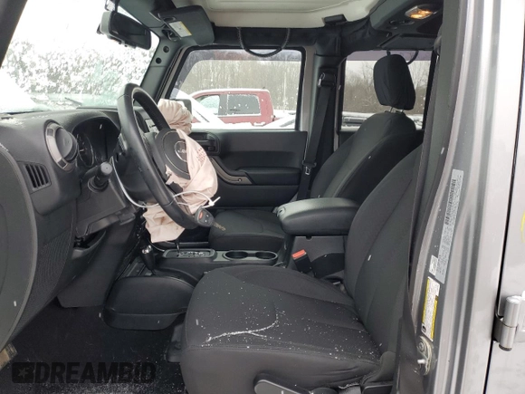 2018 Jeep Wrangler JK Unlimited Sport S with VIN 1C4BJWDG5JL891208, listed as a Copart auction lot 86626294 with 52,390 mi miles and Salvage Title. Bid and sale history available at carsss.com. Image 7.