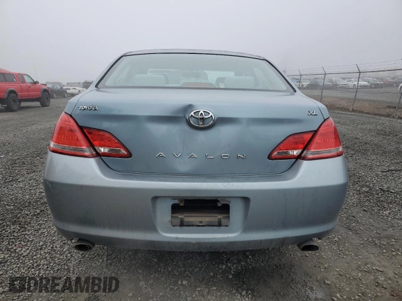 2006 Toyota Avalon XL with VIN 4T1BK36B76U072131, listed as a Copart auction lot 47481425 with 168,181 mi miles and Salvage Title. Bid and sale history available at carsss.com. Image 6.