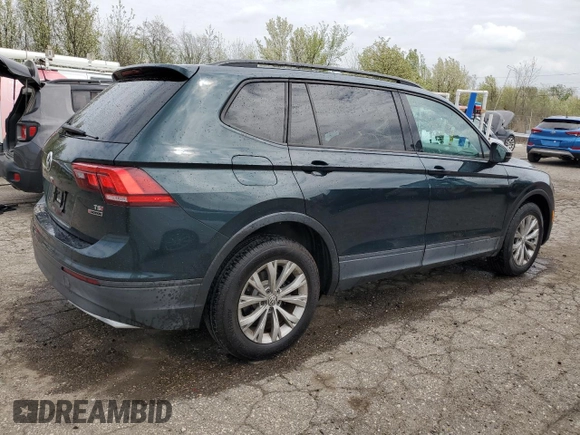 2018 Volkswagen Tiguan S with VIN 3VV0B7AX2JM017137, listed as a Copart auction lot 54618705 with 69,026 mi miles and Clean Title. Bid and sale history available at DreamBid. Image 3.