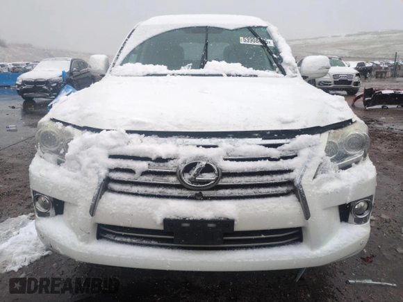 2013 Lexus LX 570 with VIN JTJHY7AX2D4101858, listed as a Copart auction lot 53908465 with 149,930 mi miles and Salvage title. Bid and sale history available at DreamBid. Image 5.