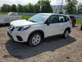 2022 Subaru Forester with VIN JF2SKAAC1NH480805, listed as a Copart auction lot 63404285 with 47,676 mi miles and Salvage title. Bid and sale history available at DreamBid. Image 1.