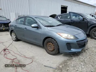2013 Mazda 3 i SV with VIN JM1BL1TG4D1703874, listed as a Copart auction lot 51296335 with 120,530 mi miles and Clean Title. Bid and sale history available at carsss.com. Image 4.
