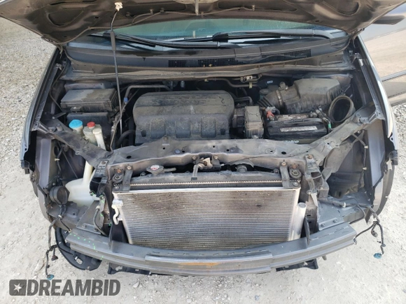 2014 Honda Odyssey EX-L with VIN 5FNRL5H60EB125478, listed as a Copart auction lot 59218355 with 165,928 mi miles and Salvage title. Bid and sale history available at DreamBid. Image 12.