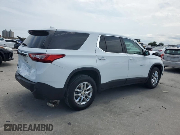 2021 Chevrolet Traverse LS с VIN 1GNERFKW6MJ164585, выставлен на аукционе Copart как лот 58245825 с пробегом 48 125 миль миль и Списание • Salvage title. История ставок и продаж доступна на DreamBid. Изображение 3.