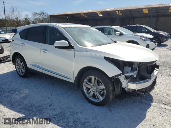 2020 Acura RDX w/Advance Pkg with VIN 5J8TC2H79LL018048, listed as a Copart auction lot 46690874 with 44,284 mi miles. Bid and sale history available at carsss.com. Image 4.