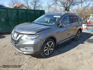 2017 Nissan Rogue SL with VIN JN8AT2MV0HW270422, listed as a Copart auction lot 48296375 with 103,883 mi miles and Salvage Title. Bid and sale history available at carsss.com. Image 1.
