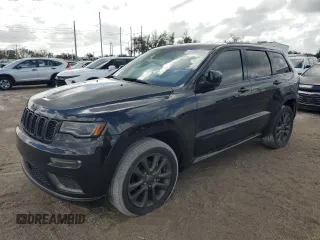 2019 Jeep Grand Cherokee Overland with VIN 1C4RJECG2KC767991, listed as a Copart auction lot 77366334 with 0 mi miles and Non Repairable. Bid and sale history available at carsss.com. Image 1.