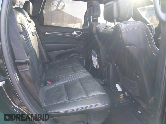 2017 Jeep Grand Cherokee SRT with VIN 1C4RJFDJ3HC694736, listed as a IAAI auction lot 41292771 with 79,966 mi miles. Bid and sale history available at carsss.com. Image 8.