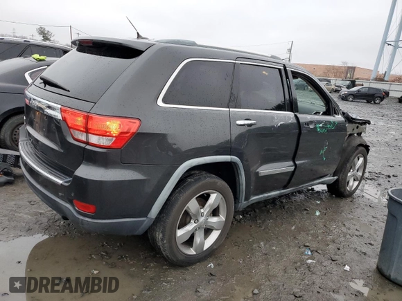 2011 Jeep Grand Cherokee Overland with VIN 1J4RS6GG5BC588562, listed as a Copart auction lot 84805424 with 150,030 mi miles and Salvage Title. Bid and sale history available at DreamBid. Image 3.