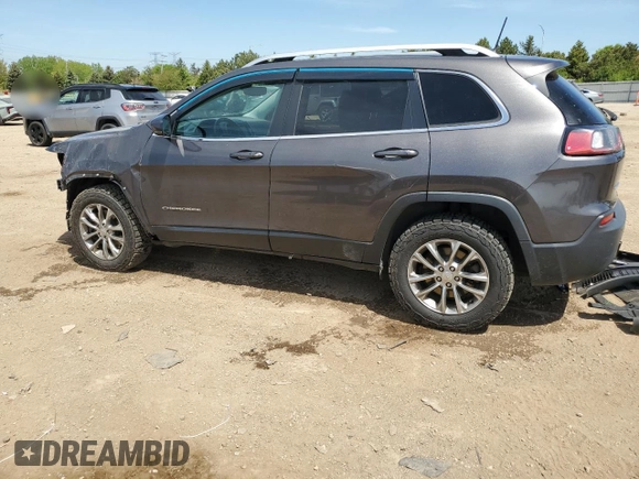 2019 Jeep Cherokee Latitude Plus with VIN 1C4PJMLX7KD271273, listed as a Copart auction lot 56177265 with 116,998 mi miles and Salvage title. Bid and sale history available at DreamBid. Image 2.