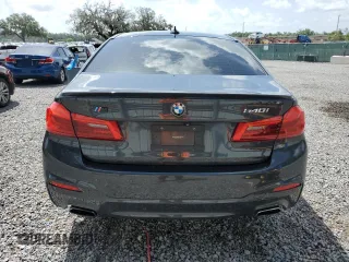 2017 BMW 5 Series 540i with VIN WBAJE5C37HG915145, listed as a Copart auction lot 60360365 with Not provided miles and Salvage title. Bid and sale history available at DreamBid. Image 6.