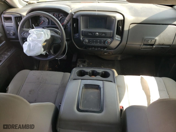 2017 Chevrolet Silverado 1500 Custom with VIN 1GCVKPEH1HZ158488, listed as a Copart auction lot 71665594 with 0 mi miles and Salvage Title. Bid and sale history available at carsss.com. Image 8.
