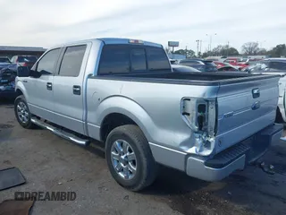2014 Ford F-150 XL with VIN 1FTEW1CM9EFC50155, listed as a IAAI auction lot 41302506 with 212,439 mi miles. Bid and sale history available at carsss.com. Image 3.