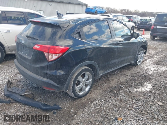 2016 Honda HR-V EX with VIN 3CZRU5H54GM705104, listed as a IAAI auction lot 41421312 with 117,020 mi miles. Bid and sale history available at carsss.com. Image 4.