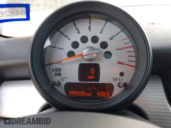 2012 MINI Hardtop S with VIN WMWSV3C5XCTY27099, listed as a IAAI auction lot 42248076 with 99,384 mi miles and . Bid and sale history available at DreamBid. Image 15.