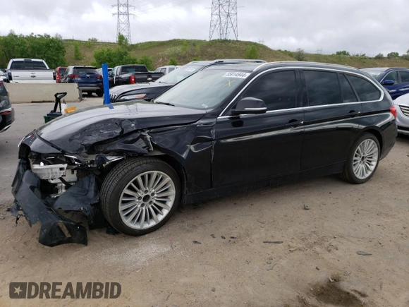 2014 BMW 3 Series 328d xDrive with VIN WBA3K5C58EKT33891, listed as a Copart auction lot 43648005 with 164,297 mi miles and Non repairable. Bid and sale history available at DreamBid. Image 1.