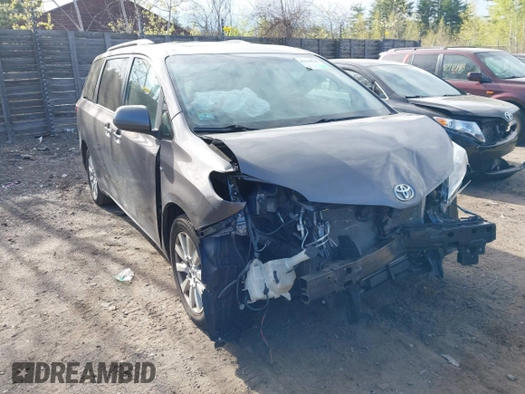 2016 Toyota Sienna Limited with VIN 5TDDK3DC2GS139510, listed as a IAAI auction lot 42148749 with 145,509 mi miles and . Bid and sale history available at DreamBid. Image 1.