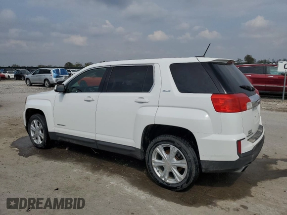 2017 GMC Terrain SLE with VIN 2GKALMEK4H6305053, listed as a Copart auction lot 52783395 with 123,336 mi miles and Salvage Title. Bid and sale history available at carsss.com. Image 2.