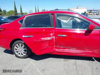 2017 Nissan Sentra SV with VIN 3N1AB7AP3HL650865, listed as a IAAI auction lot 41831102 with 89,252 mi miles. Bid and sale history available at carsss.com. Image 6.