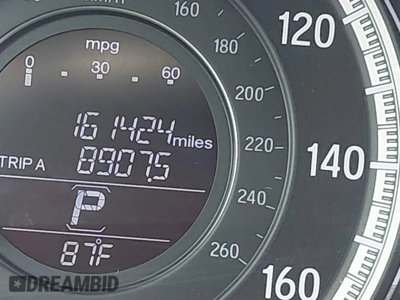 2017 Honda Accord Sedan LX with VIN 1HGCR2F36HA179989, listed as a IAAI auction lot 42088773 with 161,424 mi miles. Bid and sale history available at carsss.com. Image 15.