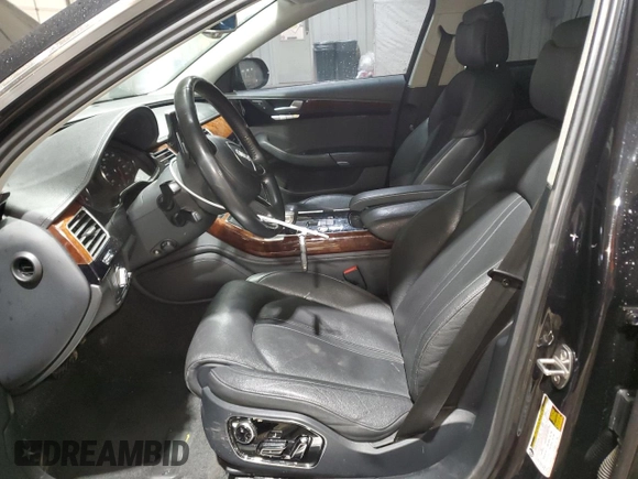 2013 Audi A8 L 3.0L with VIN WAURGAFD1DN000436, listed as a Copart auction lot 44382755 with 138,900 mi miles and Salvage Title. Bid and sale history available at carsss.com. Image 7.