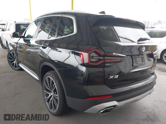 2024 BMW X3 sDrive30i with VIN WBX47DP01RN277348, listed as a IAAI auction lot 41730248 with 8,151 mi miles and . Bid and sale history available at DreamBid. Image 3.