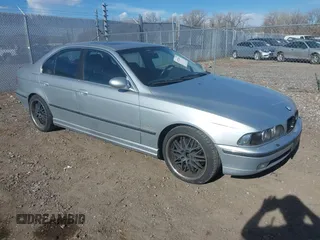 1997 BMW 5 Series 540iA with VIN WBADE632XVBW55360, listed as a IAAI auction lot 41872401 with 1 mi miles. Bid and sale history available at carsss.com. Image 1.