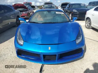 2018 Ferrari 488 z VIN ZFF80AMA9J0231686, wystawiony jako Copart lot #77623854 z przebiegiem Nie podano mil oraz Szkody całkowita. Historia ofert i sprzedaży dostępna na DreamBid. Obrazek 5.