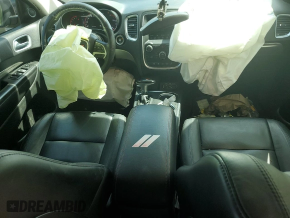 2020 Dodge Durango SXT Plus with VIN 1C4RDJAG9LC330011, listed as a Copart auction lot 54603695 with 53,314 mi miles and Salvage title. Bid and sale history available at DreamBid. Image 8.