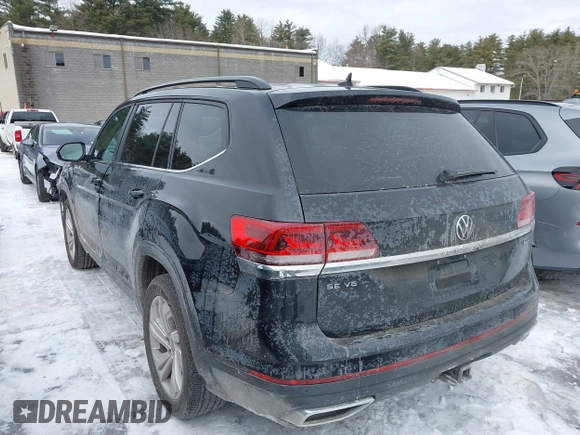 2023 Volkswagen Atlas SE z VIN 1V2KR2CA9PC502284, wystawiony jako IAAI lot #41614137 z przebiegiem 19 122 mil mil oraz . Historia ofert i sprzedaży dostępna na DreamBid. Obrazek 3.