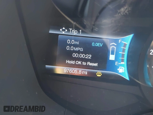 2016 Ford Fusion Titanium Hybrid with VIN 3FA6P0RU1GR259947, listed as a IAAI auction lot 41695377 with 97,605 mi miles. Bid and sale history available at carsss.com. Image 16.