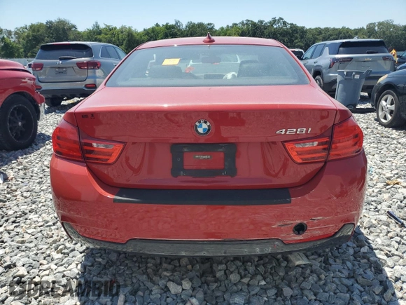 2014 BMW 4 Series 428i z VIN WBA3N3C51EF711571, wystawiony jako Copart lot #57328435 z przebiegiem Nie podano mil oraz Szkoda całkowita • Salvage title. Historia ofert i sprzedaży dostępna na DreamBid. Obrazek 6.