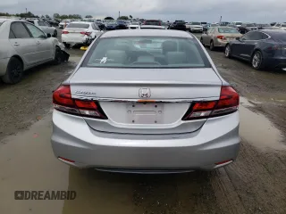 2015 Honda Civic Sedan LX with VIN 2HGFB2F57FH516977, listed as a Copart auction lot 49479835 with 128,821 mi miles and Salvage Title. Bid and sale history available at carsss.com. Image 6.