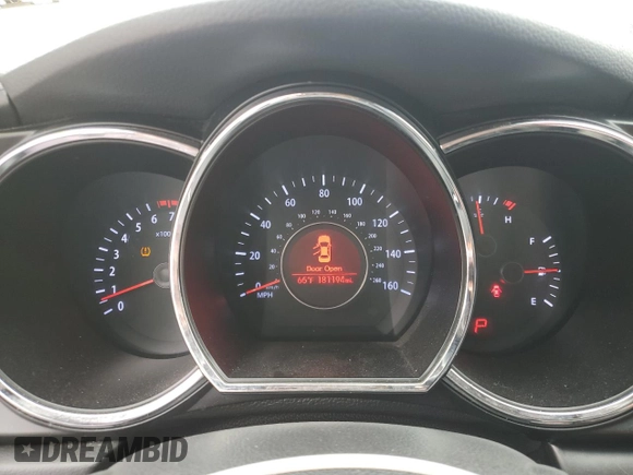 2013 Kia Optima EX with VIN 5XXGN4A76DG247451, listed as a Copart auction lot 58445265 with 181,194 mi miles and Salvage title. Bid and sale history available at DreamBid. Image 9.