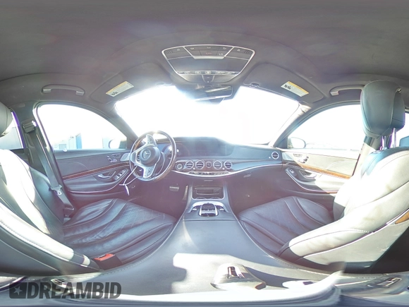 2019 Mercedes-Benz S 560 with VIN WDDUG8GB9KA423150, listed as a Copart auction lot 77655104 with 55,299 mi miles and Salvage Title. Bid and sale history available at DreamBid. Image 14.