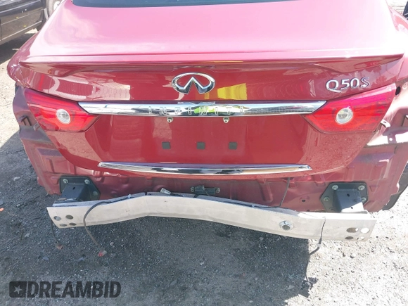 2015 Infiniti Q50 Premium with VIN JN1BV7AP8FM353900, listed as a IAAI auction lot 41748581 with 152,480 mi miles and . Bid and sale history available at DreamBid. Image 6.