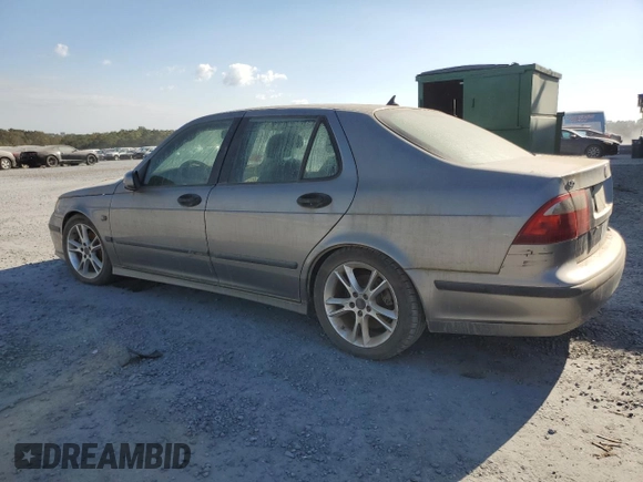 2005 Saab 9-5 Arc with VIN YS3ED49A053501465, listed as a Copart auction lot 75770374 with 0 mi miles and Salvage Title. Bid and sale history available at carsss.com. Image 2.