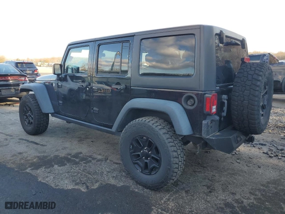 2015 Jeep Wrangler Unlimited Sport with VIN 1C4BJWDG0FL511893, listed as a Copart auction lot 81577784 with 116,042 mi miles and Salvage Title. Bid and sale history available at carsss.com. Image 2.